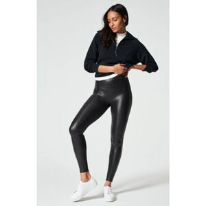 SPANX Faux Leather Leggings